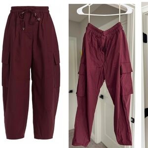 Farm Rio Cotton Cargo Pants XXS NWT